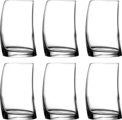 Zdjęcie produktu dla Pasabahce 42542 - Szklanka do longdrinków Penguen 275 ml, zestaw 6 dużych szklanek do longdrinków szklanki do picia szklanki do soku szklanki do wody