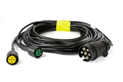 Obrázek produktu pro Přívěsný kabel 7 pin 5,2 m - 7-PIN zástrčka 5-PIN bajonet