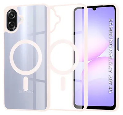 Produktbild von Techsuit – MagSafe-Hülle für Samsung Galaxy A07 4G – rosa (Nude Pink)