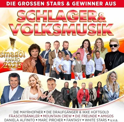 Immagine prodotto di Smago Premio 2023 Die Großen Stars & Gewinner Aus Schlager & Volksmusik 2er CD