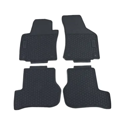Produktbild von Premium Gummi Fußmatten Set 4-teilig Schwarz für Skoda Octavia 1Z3 1Z5 04-13