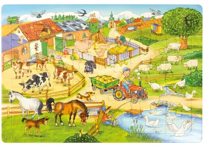 Image de Puzzle de la ferme