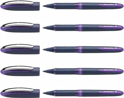 Produktbild von Tintenroller Schneider One Business - 5er-Set violett