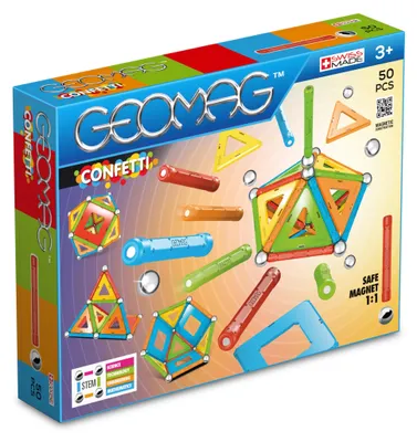 Image de Carletto Geomag Confetti 50 pièces