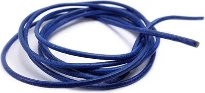 Produktbild von Minott Halskette Ziegenleder Lederriemen Lederband 100cm Blau 22086