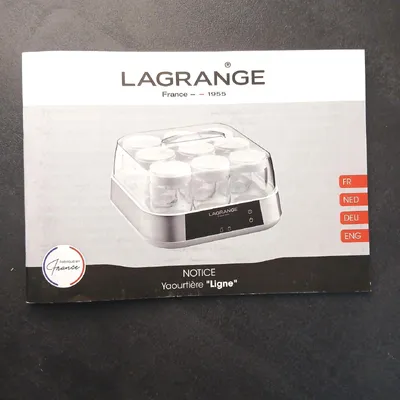 Produktbild von LAGRANGE Joghurtbereiter Küchengeräte 459002 Yaourtiere Behälter Joghurtherstellung