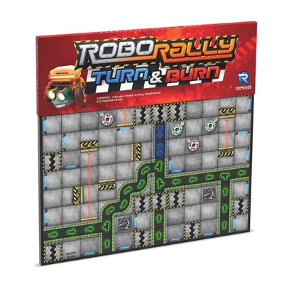 Produktbild von Asmodee Robo Rally: Turn & Burn Expansion, Brettspiel-Erweiterung, 12 Jahr(e), 45 min