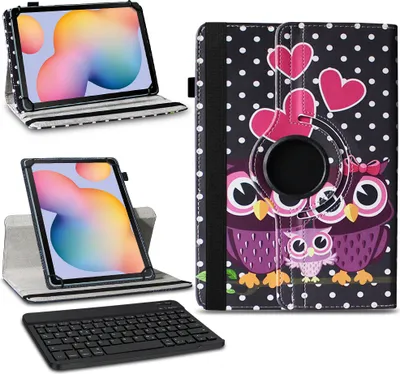Produktbild von Tasche Tastatur Hülle für Samsung Galaxy Tab A9+/ A9 Plus Schutzhülle BluetoothFarben:Motiv 4