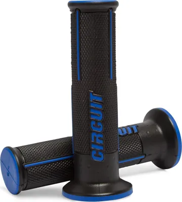 Obrázek produktu pro Circuit Equipment SPEED Gummigriffe, schwarz/blau