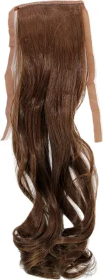 Produktbild von WIG ME UP Haarteil Hell-Braun, wellig, Bändchen, YZF-TC18-8