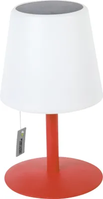 Produktbild von Solar-LED-Tischleuchte Outdoor, rot