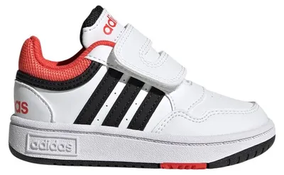 Produktbild von adidas Hoops Cloud White Core Black Bright Red (TD) - EU 23.5