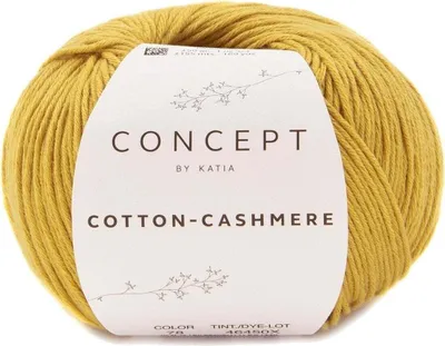Obrázok produktu pre Katia Bavlna Cashmere 78 Broom Yellow Pletacia priadza