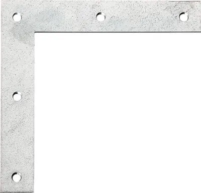 Obrázek produktu pro Spojovací úhelník rohový 120x120x20 mm sendzimirově pozinkovaný