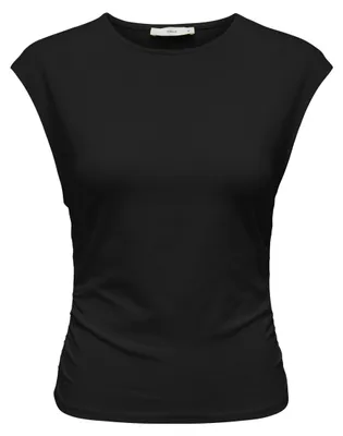 Produktbild von Only ONLMIRA CAPSL RUCHING TOP JRS NOOS Black M