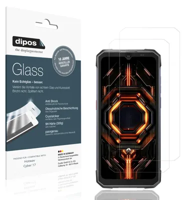 Image de 2x Protection ecrán pour Hotwav Cyber 17 Verre souple Film Protecteur 9H dipos