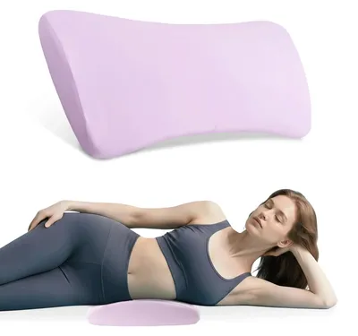Image de Omgoods - Coussin de soutien lombaire ergonomique en mousse à mémoire de forme, adapté pour le lit et le fauteuil