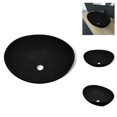 Imagen del producto de vidaXL Lavabo de cerámica, 40 x 33 cm, color  - Lavabo para baño