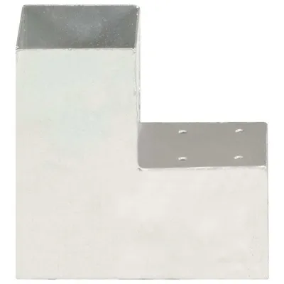 Immagine prodotto di Connettore per Pali a Forma di L in Metallo Zincato 91x91 mm