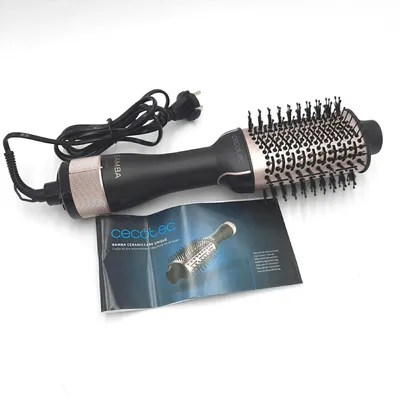 Produktbild von Cecotec 03372, Heißluftbürste, Airflow, Tasten, Alle Haare, Schwarz, 1200 W
