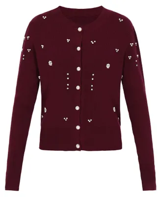 Produktbild von MAIRE damen strickjacke - rot, XS/S