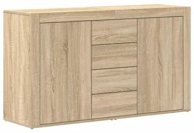 Image de Buffet Chêne Sonoma 120 x 36 x 69 cm Bois d'ingénierie