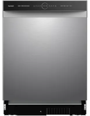 Produktbild von homeX GSBU6012AE Geschirrspüler 60 cm Unterbau, Spülmaschine - 12 Maßgedecke, 6 Programme, AquaStop, unterbaufähig