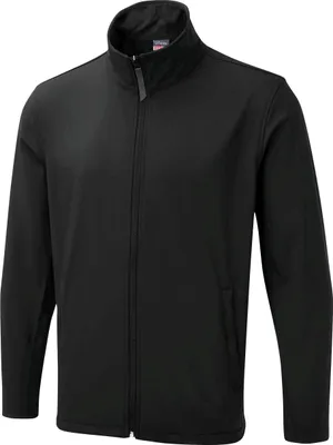 Produktbild von UX Softshelljacke Schwarz 3XL 325 g/m² 10.000 mm Wassersäule