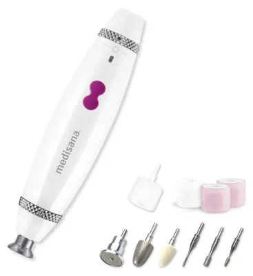 Produktbild von medisana MP 840 elektrisches Maniküre & Pediküre-Set mit 7 Aufsätzen