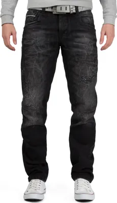 Produktbild von Cipo & Baxx Herren Jeans CD104 Black W33/L30