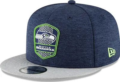 Produktbild von New Era Seattle Seahawks On Field 18 Sideline Road Snapback Cap 9fifty 950 S M