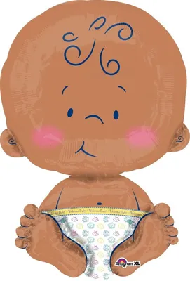 Obrázok produktu pre fóliový balón baby 40 x 60 cm fólia béžová