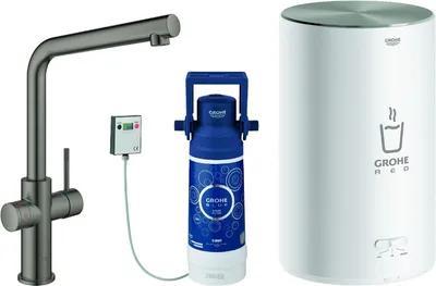 Produktbild von GROHE Red Duo, Standard, Graphit, Hebelgriffe, Einzelbild, Typ L, Keramik
