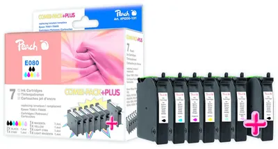 Obrázek produktu pro Peach 313662, Černá, Azurová, Purpurová, Žlutá, 7 kusů, Balení více kusů