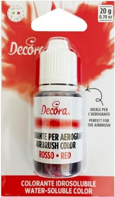 Produktbild von Airbrush-Farbe flüssig rot 20g