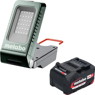 Obrázek produktu pro Metabo BSA 18-1000 Akumulátorový stavební reflektor 18 V 1000 lm + 1x akumulátor 4,0 Ah - bez nabíječky