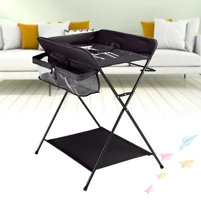 Productafbeelding van Inklapbare Commode met Aankleedkussen en Draagvermogen van 25 kg