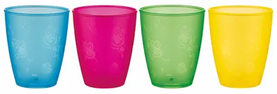 Produktbild von Trinkbecher-Set - 4er pack - 300ml - 9M+