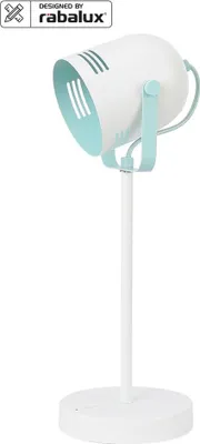 Produktbild von Rabalux 7015 Tischlampen Minuet E14 MAX 15 Metall  weiß