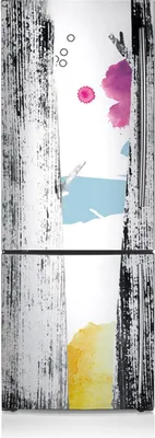 Produktbild von Kühlschrankfolie Aufkleber Kühlschrankmagnete Dekoration Kühlschrankfolie 60x180 cm - Waldauszug