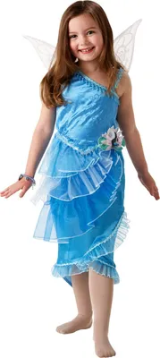 Produktbild von Rubies Disney Fairies Silberhauch Kinderkostüm S (3-4 Jahre)