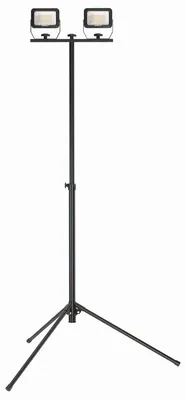 Zdjęcie produktu dla Lampa Warsztatowa 2X30W Smd Led, 2X3300Lm, Statyw, Ip65 Dedra L1074-32