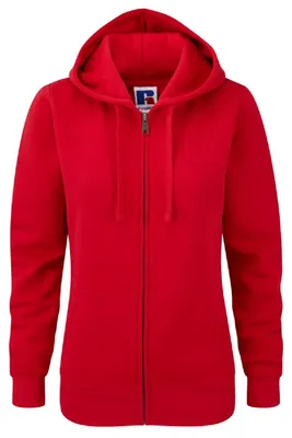 Produktbild von Russell Damen Kapuzenjacke, 3lagig FK693 (M) (Rot)