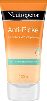 Produktbild von Neutrogena VC Anti-Pickel Tägliches Waschpeeling, 150 ml TUB