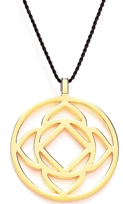 Produktbild von DAISY NCHK3001 Collier Wurzelchakra vergoldet