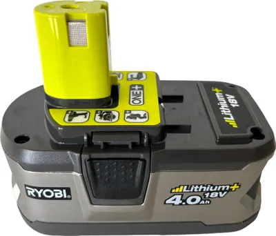 Produktbild von Ryobi RB18L40, Akku, Lithium, 4 Ah, 18 V, Grau