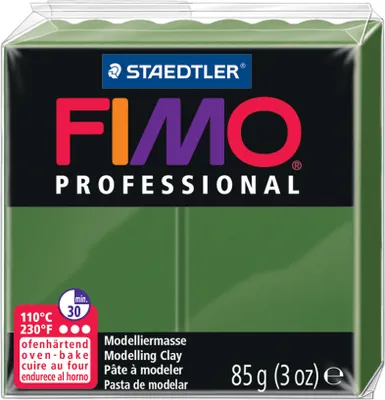 Produktbild von FIMO PROFESSIONAL Modelliermasse blattgrün 85 g