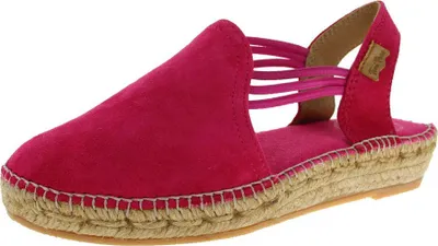 Produktbild von Toni Pons Nuria  Sandalen mit Bastsohle – Fuchsia – Größe 38
