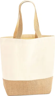 Image de Westford Mill - Sac à provisions, toile de jute BC5421 (Taille unique) (Naturel)