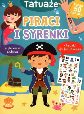 Produktbild von Tatuaze Piraci i syrenki
